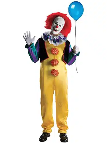 Rubie's Adult It the Movie Pennywise Deluxe Adult Sized Costumes, As Shown, Standard US