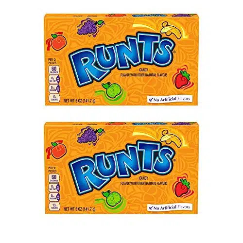 Runts Flavored Candy, Oz.   pack