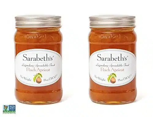 Sarabeth's Legendary Peach Apricot Spreadable Fruit   oz   Pack of