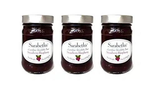 Sarabeth's Legendary Strawberry Raspberry Preserves (oz Pack of )