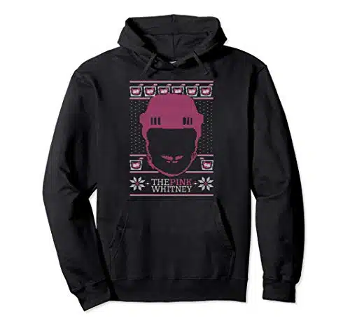 The Pink Whitney Ugly Christmas Sweater Party Hockey Pullover Hoodie