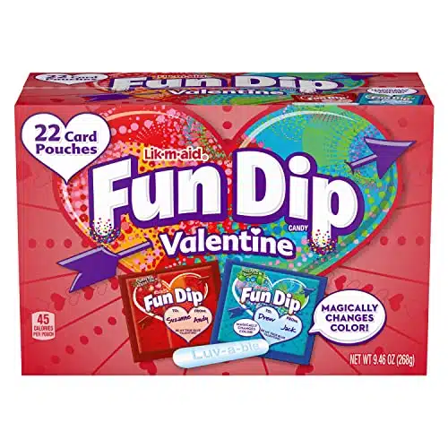 Fun Dip Valentine's Day Candy, Friendship Exchange, Ct Box