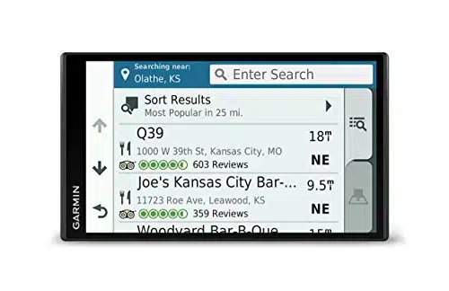 Garmin DriveSmart NA LMT S with Lifetime MapsTraffic, Live Parking, Bluetooth,WiFi, Smart Notifications, Voice Activation, Driver Alerts, TripAdvisor, Foursquare