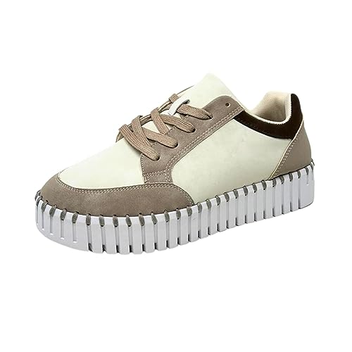 ILSE JACOBSEN HORNBAEK Women's Tulip Lace Up Sneaker  Platform (Lily White, )