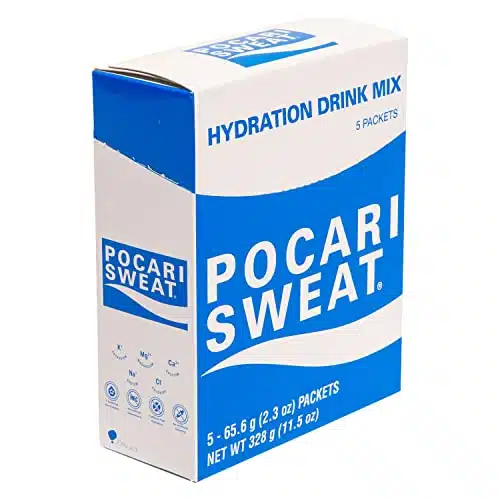 Pocari Sweat Powder   Box, Packets, Now in the USA, Restore the Water and Electrolytes, Hydration That is Smarter Than Water, Japan's Favorite Hydration Drink ()