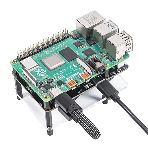 SunFounder PiPower Raspberry Pi UPS Power Supply, Protect The Raspberry Pi and SD, VA Power Bank Expansion Board, Compatible with Raspberry Pi BB+BZero Zero W (Battery Included)