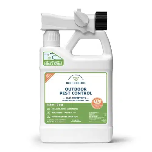 Wondercide   EcoTreat Ready to Use Outdoor Pest Control Spray with Natural Essential Oils   Mosquito, Ant, Insect Repellent, Treatment, and Killer   Plant Based   Safe for Pets , Kids   oz