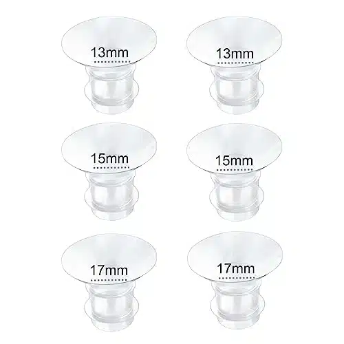 pc Flange Inserts mm for Momcozy SPro Hands Free Breast Pump,Compatible with SSSearable Breast Pump.Suitable for Medela,Spectra ShieldsFlanges,Reduce mm to Correct Size,pcEach