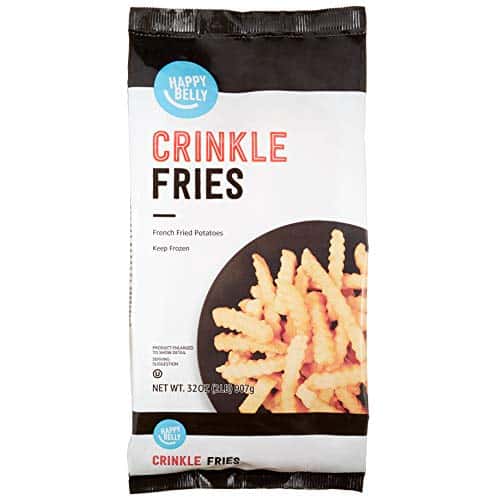 Amazon Brand, Happy Belly Frozen Crinkle Fries, Oz