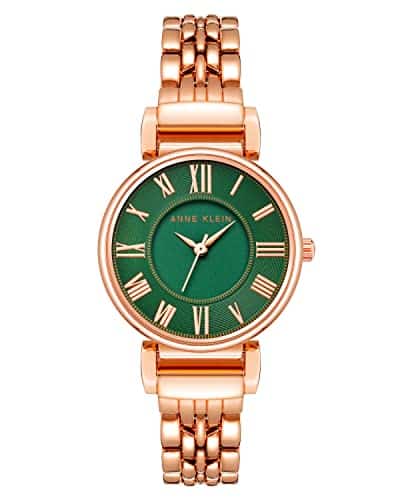 Anne Klein Women's AKGNRG Rose Gold Tone Bracelet Watch