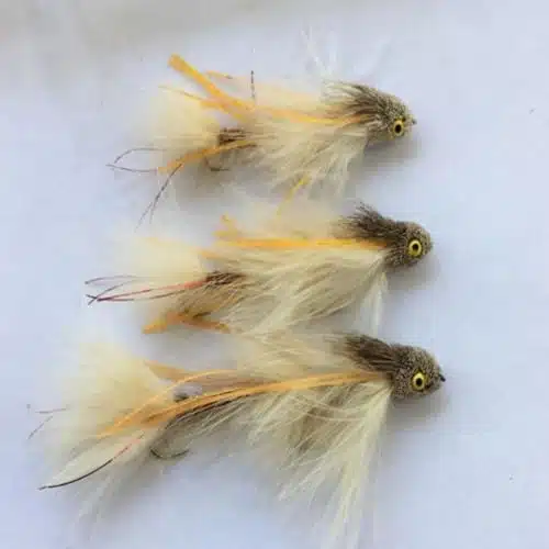 Articulated Sex Dungeon  Cream Streamer   Proven Fly Fishing Lure for Big Catches