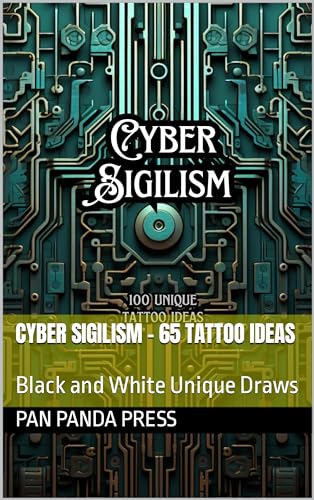 Cyber Sigilism   Tattoo Ideas Black and White Unique Draws
