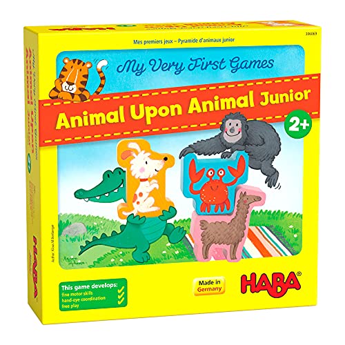 HABA My Very First Games   Animal Upon Animal Junior   Toddler Stacking Game