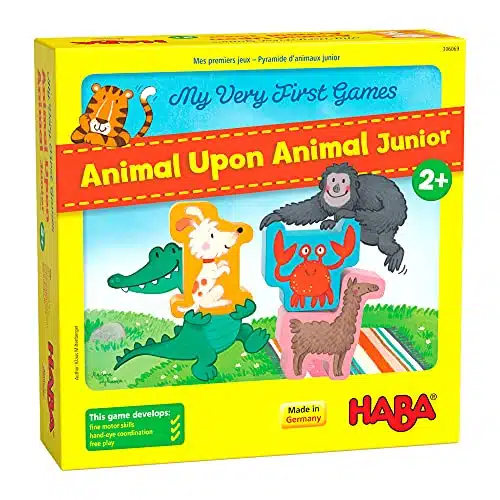 HABA My Very First Games   Animal Upon Animal Junior   Toddler Stacking Game