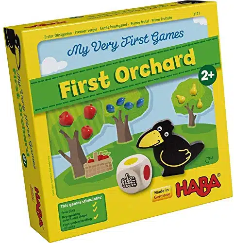 HABA My Very First Games   First Orchard Cooperative Board Game for Year Olds (Made in Germany)