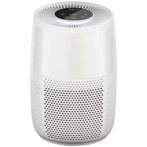 Instant HEPA Quiet Air Purifier, From the Makers of Instant Pot with Plasma Ion Technology for Rooms up to ft; removes % of Dust, Smoke, Odors, Pollen & Pet Hair, for Bedrooms