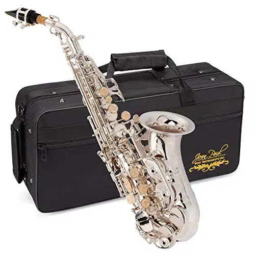 Jean Paul USA Soprano Saxophone, Silver (SS SP)