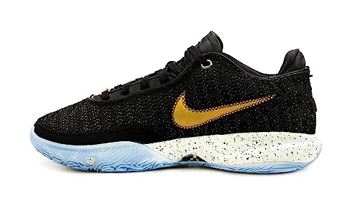 Nike Men's Lebron XX BlackMetallic Gold White (DJ)