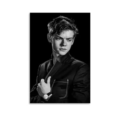 OBABO Thomas Brodie Sangster Poster Canvas Wall Art Painting Living Room Posters for Bedroom Decor xinch(xcm)