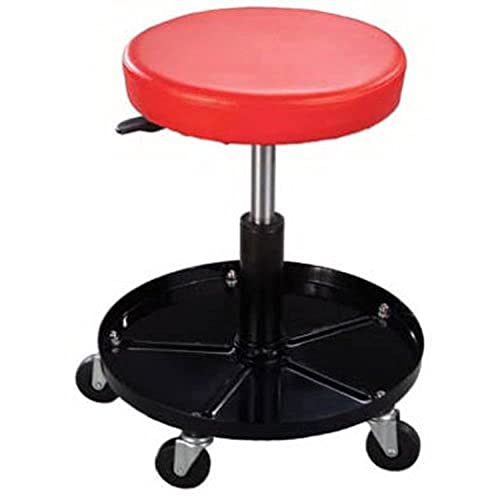 Pro Lift C Pneumatic Chair with lbs Capacity  Black  Red