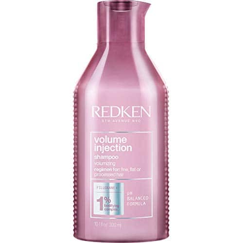 Redken Volume Injection Shampoo  For Fine Hair  Adding Lift & Body  Paraben Free  Fl Oz (Pack of )
