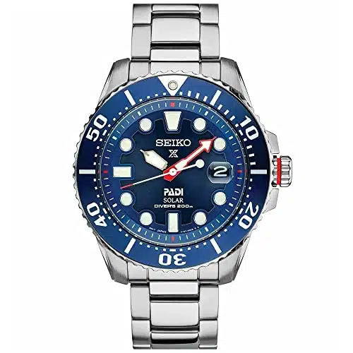 SEIKO Prospex PADI Special Edition Solar Diver SS Watch
