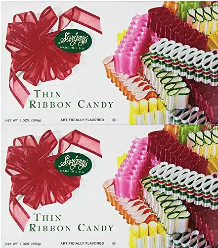 Sevigny's Thin Ribbon Candy   Made in USA. Oz. Box, (Pack)
