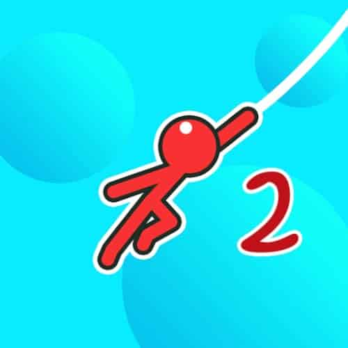 Stickman Hook Spider Rope Hero Swing Jump Challenge Games