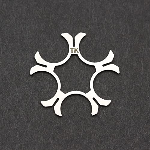 TK Custom oon Clips   Premium Moon Clip for LCR mm Shot Revolver  Speedy Stainless Steel Moon Clips for Easy Loading and Unloading  Made in USA