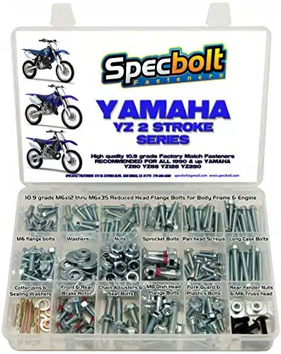 pc Specbolt Bolt Kit for Yamaha YZ . for Maintenance Upkeep and Partial Restoration. OEM Spec Fasteners YZYZYZYZ