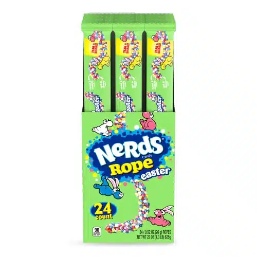 NERDS Hoppin' Rope, Springtime Easter Candy, oz (Pack of )