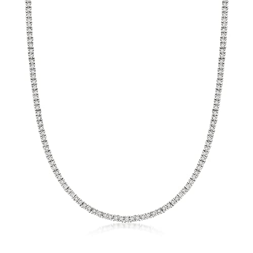 Ross Simons ct. t.w. Diamond Tennis Necklace Color I J Clarity I