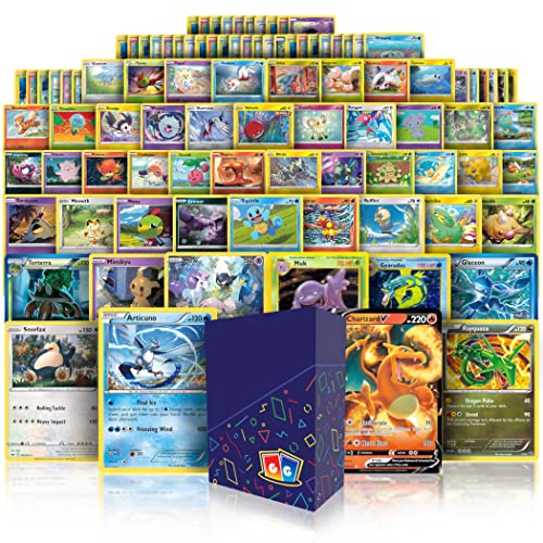 Ultra Rare Starter Bundle  + Authentic Cards  x Ultra Rare Guaranteed  Legendary, VSTAR, VMAX, V, GX, or EX  Plus Bonus x Holos or Rares  GG Deck Box Compatible