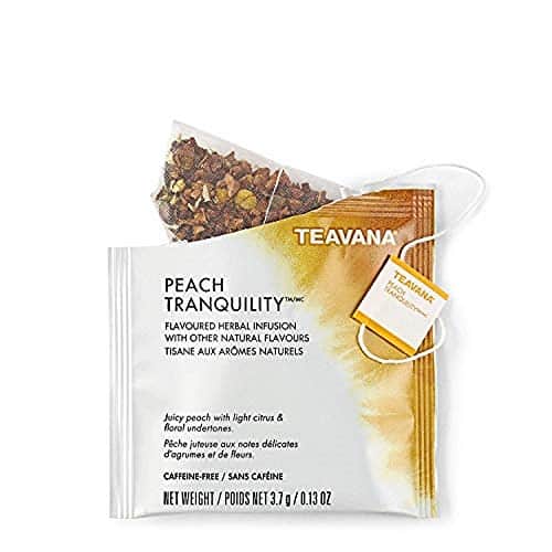 Starbucks Teavana Tea Sachets (Peach Tranquility, Pack of Sachets)