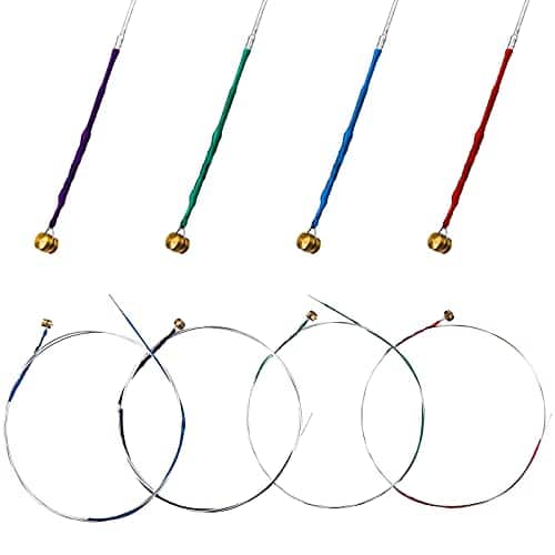 Pieces Violin Strings Universal Full Set (G D A E) Violin Universal String Steel Core Violin Fiddle String Strings for Instruments Violin