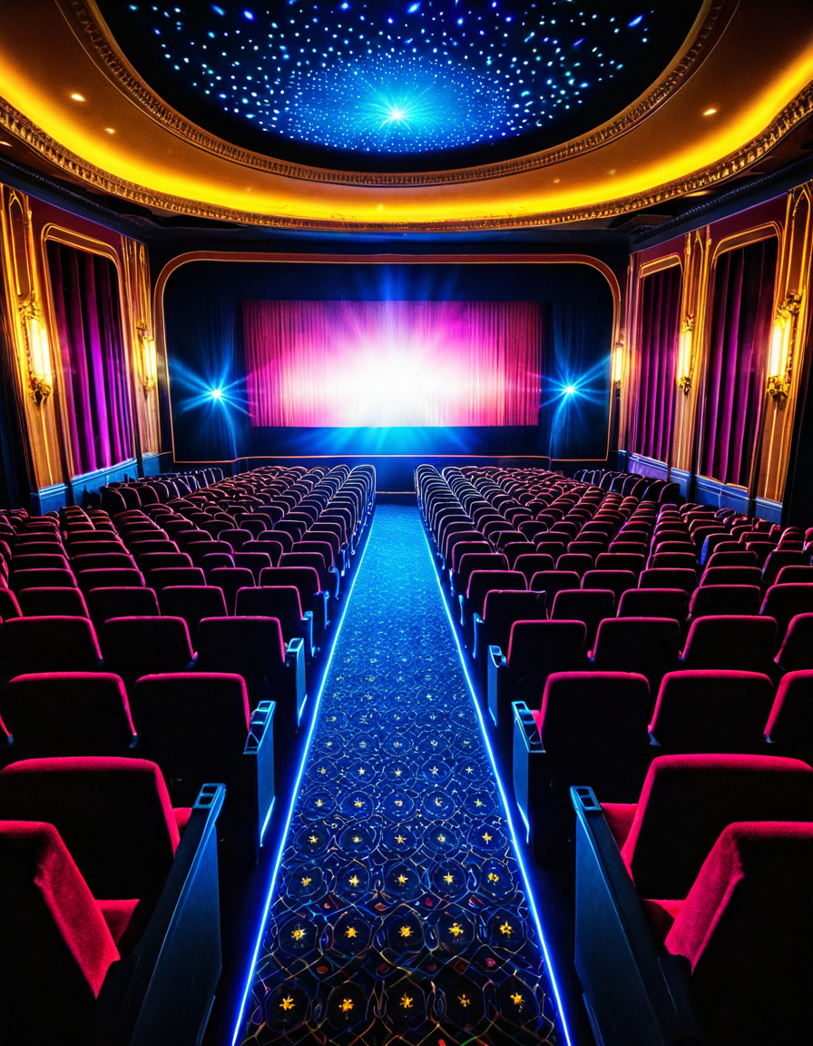 movie in a theater