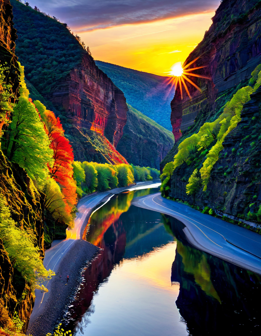 gorge