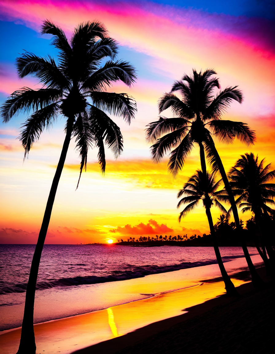 sunset beach